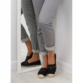 Alpargatas de mujer negras SK135 Black negro 4