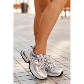 Zapatillas de deporte femenino Big Star RR274A193 Gray gris 4