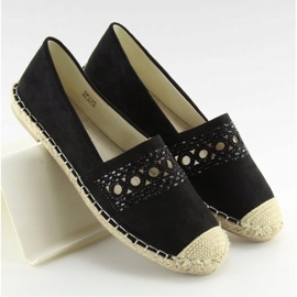 Alpargatas de mujer negras SK135 Black negro 1