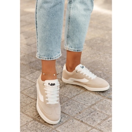 Zapatillas para mujeres Lee Lian Women Low 50251005.33f beige 2