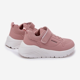 Zapatos deportivos para niños ligeros en la plataforma rosa rosado 3