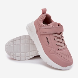 Zapatos deportivos para niños ligeros en la plataforma rosa rosado 4