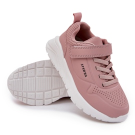 Zapatos deportivos para niños ligeros en la plataforma rosa rosado 6