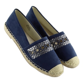 Alpargatas azul marino SK135 DK.BLUE 2