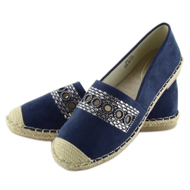 Alpargatas azul marino SK135 DK.BLUE 3