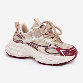 Zapatillas para niños en una suela de oro gruesa dorado 6