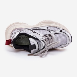 Zapatillas de deporte para niños en una placa gruesa de plata xairana 2