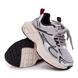 Zapatillas de deporte para niños en una placa gruesa de plata xairana 5