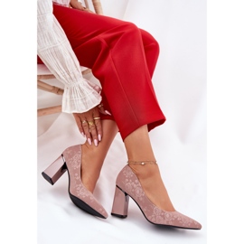 Vinceza Bombas elegantes en el Vincez 62223 Pink Post rosado 8
