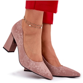 Vinceza Bombas elegantes en el Vincez 62223 Pink Post rosado 10