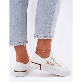 Zapatillas de deporte de material para mujeres Lee Cooper LCW-25-31-3428L White blanco 7