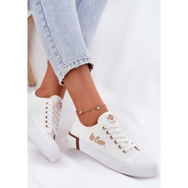 Zapatillas de deporte de material para mujeres Lee Cooper LCW-25-31-3428L White blanco 9