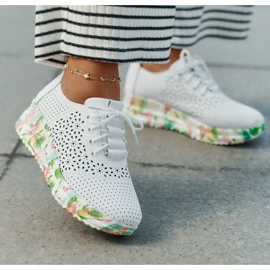 Zapatos de mujer de cuero para mujeres para el Artiker 56C1532 White blanco 7