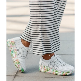 Zapatos de mujer de cuero para mujeres para el Artiker 56C1532 White blanco 9
