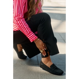 Mocasines de gamuza femenina Big Star RR274948 Negro 3