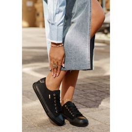 Zapatillas de deporte de material para mujeres Big Star RR274765 Negro 3