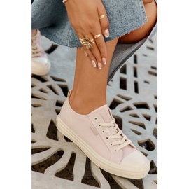 Big Star Women RR274732 Sneakers de color rosa claro rosado 6
