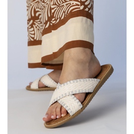Zapatillas para mujeres blancas blanco 3
