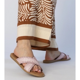 Zapatillas para mujeres rosadas para mujeres rosado 3