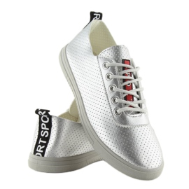 Deportivas mujer soft silver NB190P Silver gris 4