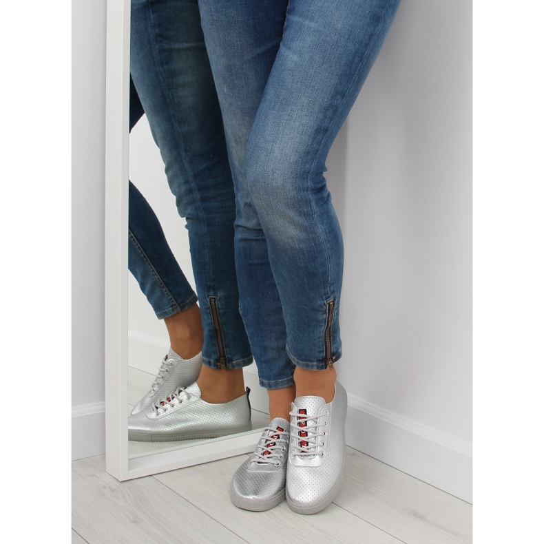 Deportivas mujer soft silver NB190P Silver gris 2