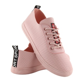 Deportivas mujer rosa suave NB190P Rosa rosado 4