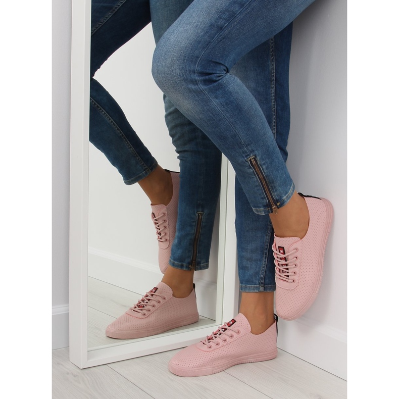 Deportivas mujer rosa suave NB190P Rosa 1