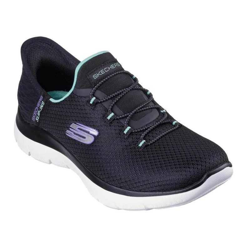 Skechers Slip-Inss Summits Shoes-Diamond Dream 150123-Bktq negro 1 Skechers Slip-Inss Summits Shoes-Diamond Dream 150123-Bktq negro 1