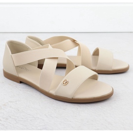 Evento Sandalias de mujeres con beige Evalo 3884 2