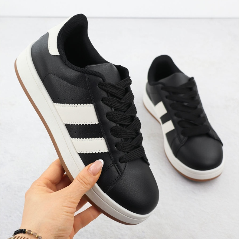 News Zapatos deportivos femeninos negros negros 8233 1