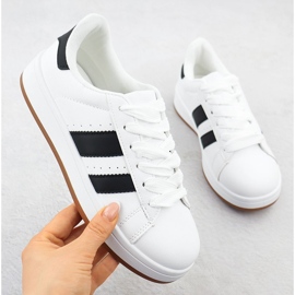 News Zapatos deportivos femeninos Noticias blancas 8233 blanco 1