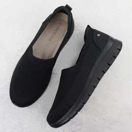 Zapatos deportivos femeninos negros Vinceza 87719 3
