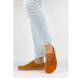 Olivier Zapatillas de zapatillas minimalistas de mujer descalzo 1288pol amarillo 3