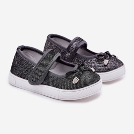 Bailarinas infantiles con arco negro 1 Bailarinas infantiles con arco negro 1