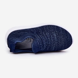 Zapatos deportivos azul marino insertados para niños 3