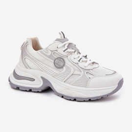 Zapatillas de deporte femenino Big Star RR274A191 White blanco 2