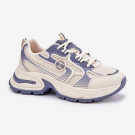 Zapatillas femeninas Big Star RR274A190 Azul 5