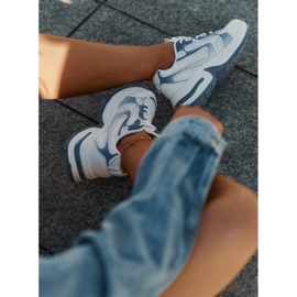 Zapatillas femeninas Big Star RR274A190 Azul 13