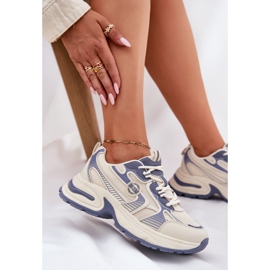 Zapatillas femeninas Big Star RR274A190 Azul 3