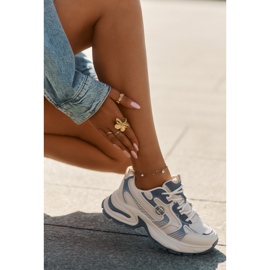 Zapatillas femeninas Big Star RR274A190 Azul 9