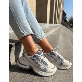 Zapatillas femeninas Big Star RR274A190 Azul 7