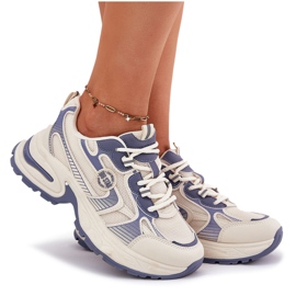Zapatillas femeninas Big Star RR274A190 Azul 16