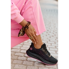 Sports Sneakers en el Big Star RR274523 Hi-Polish Platform Black System negro 4