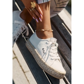 Zapatillas para mujeres con Lee Cooper LCW-25-44-3217 Braid blanco 4