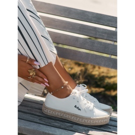 Zapatillas para mujeres con Lee Cooper LCW-25-44-3217 Braid blanco 2