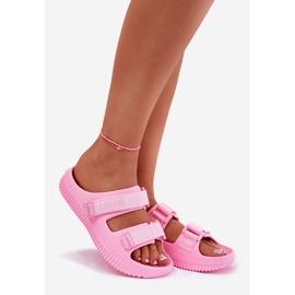Flip de espuma para mujeres con Big Star RR274A528 Pink Velcro rosado 1