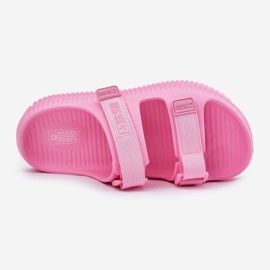 Flip de espuma para mujeres con Big Star RR274A528 Pink Velcro rosa 2