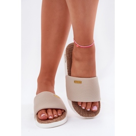 Zapatillas para mujeres Big Star RR274A102 beige 4