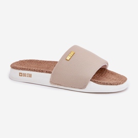Zapatillas para mujeres Big Star RR274A102 beige 5