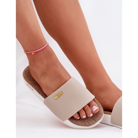 Zapatillas para mujeres Big Star RR274A102 beige 7